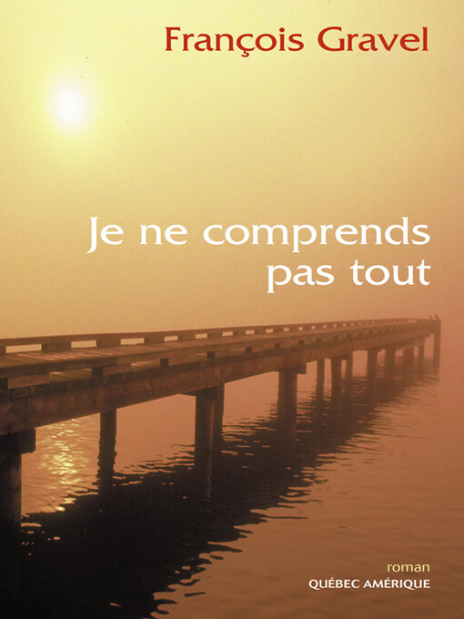 Title details for Je ne comprends pas tout by François Gravel - Available